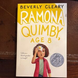 Ramona Quimby, Age 8 | Children's Book Paperback Newberry Award | Beverly Cleary